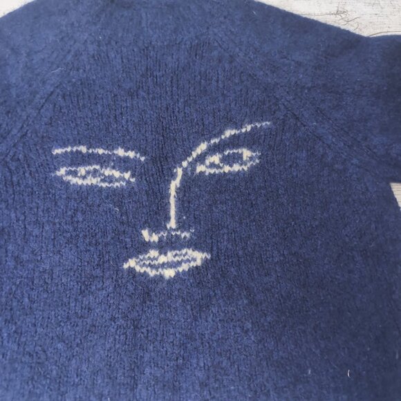 Paloma Wool Mock Neck Graphic Print Sweater - Picture 2 of 7